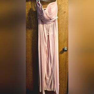 David's Bridal Convertible Formal Dress